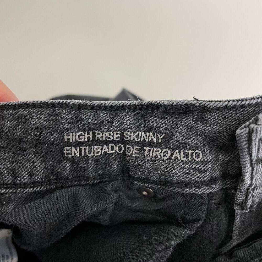 Wild Fable High Rise Skinny Ripped Jeans Size 10 - Picture 7 of 8